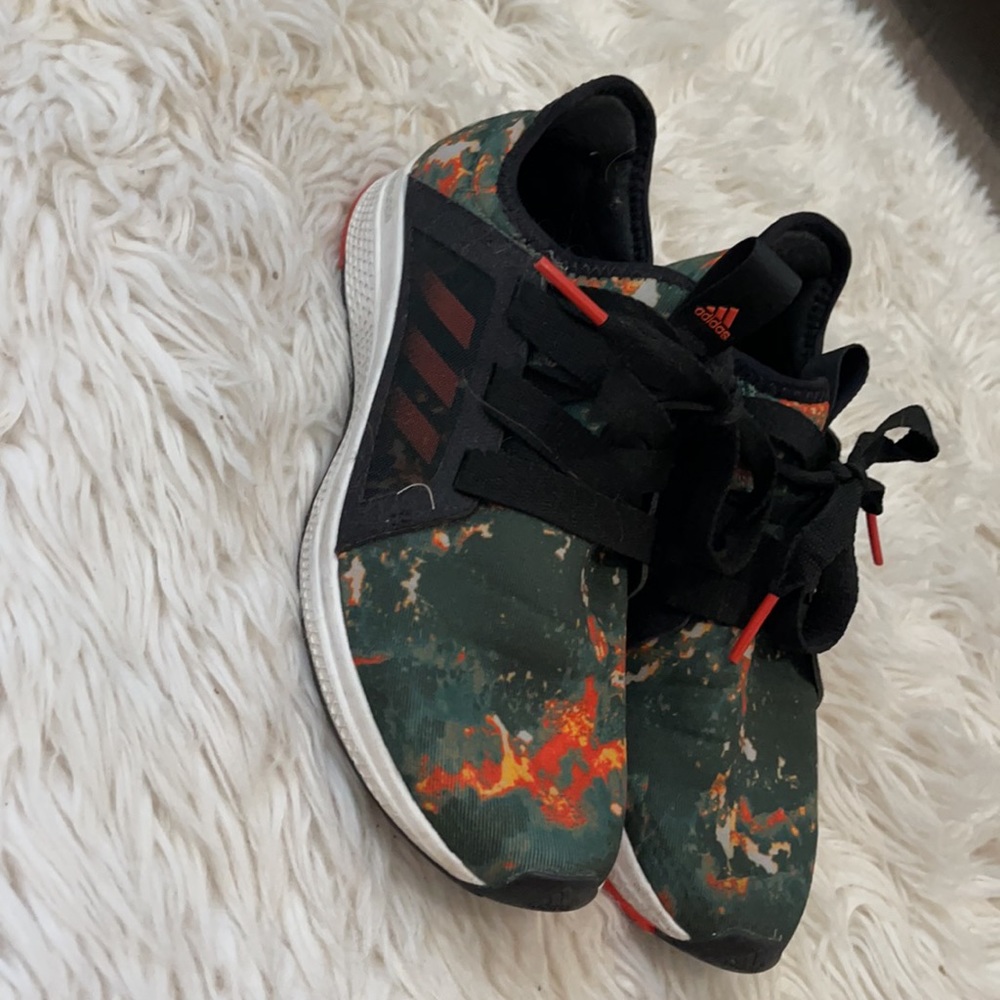 Adidas Edge Lux Tie Dye Lace Up Sneakers, Size 7.5